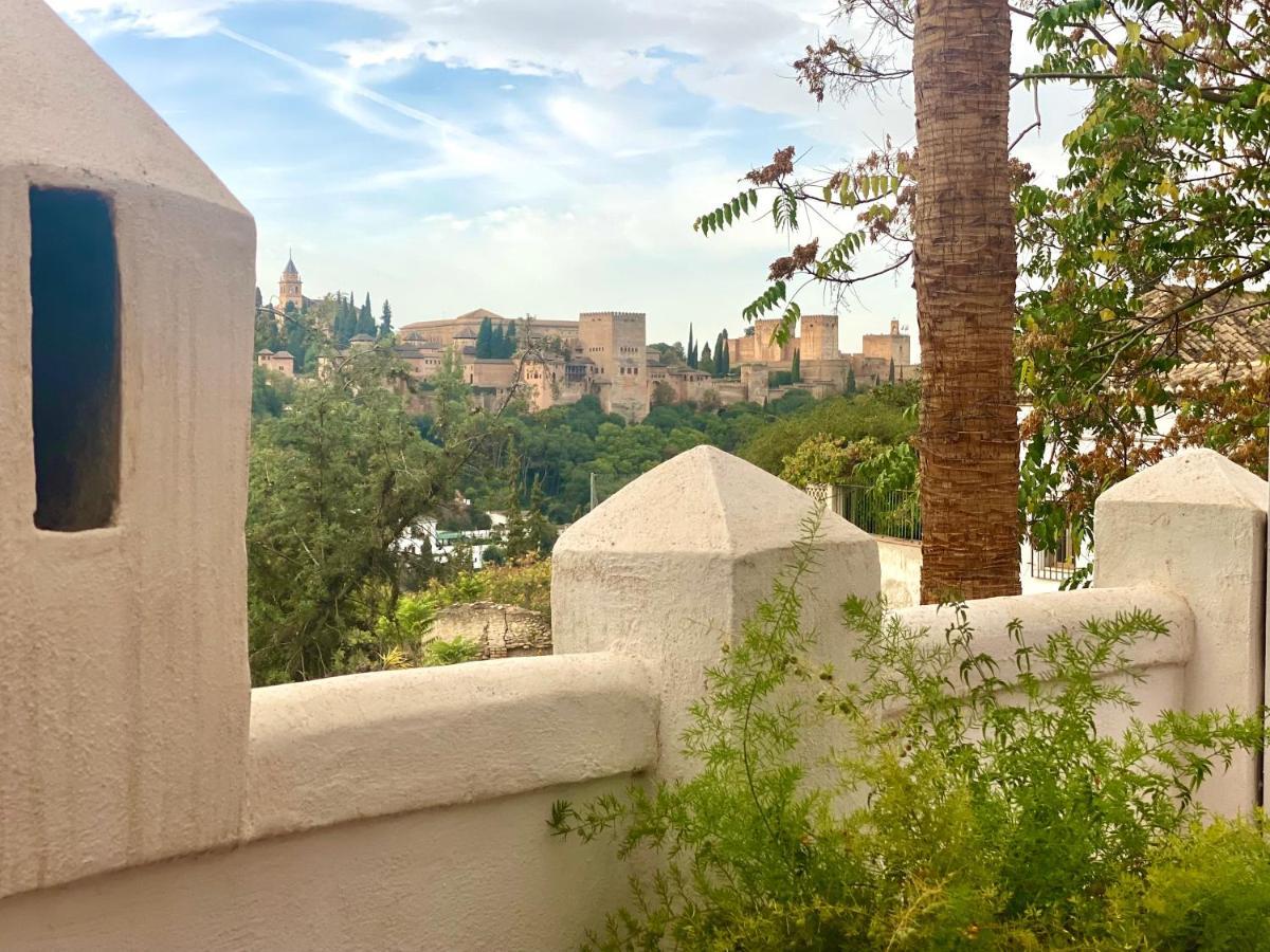 Cueva Con Vistas A La Alhambra Apartment Granada Bagian luar foto